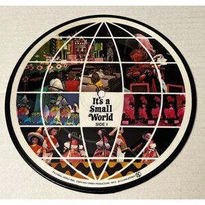 1975 Walt Disney Productions Its A Small World Picture Record WD2  BB34